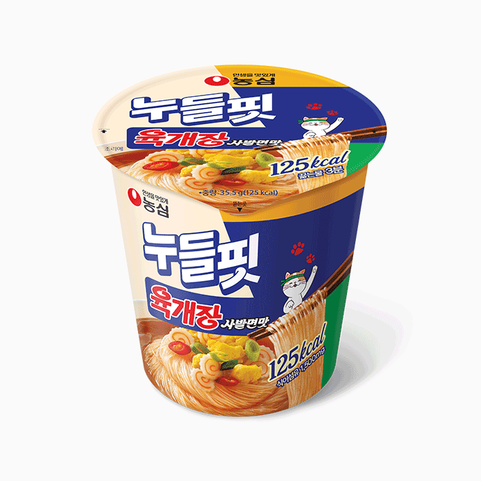 [한정수량]누들핏 육개장사발면맛(35.5g*1)